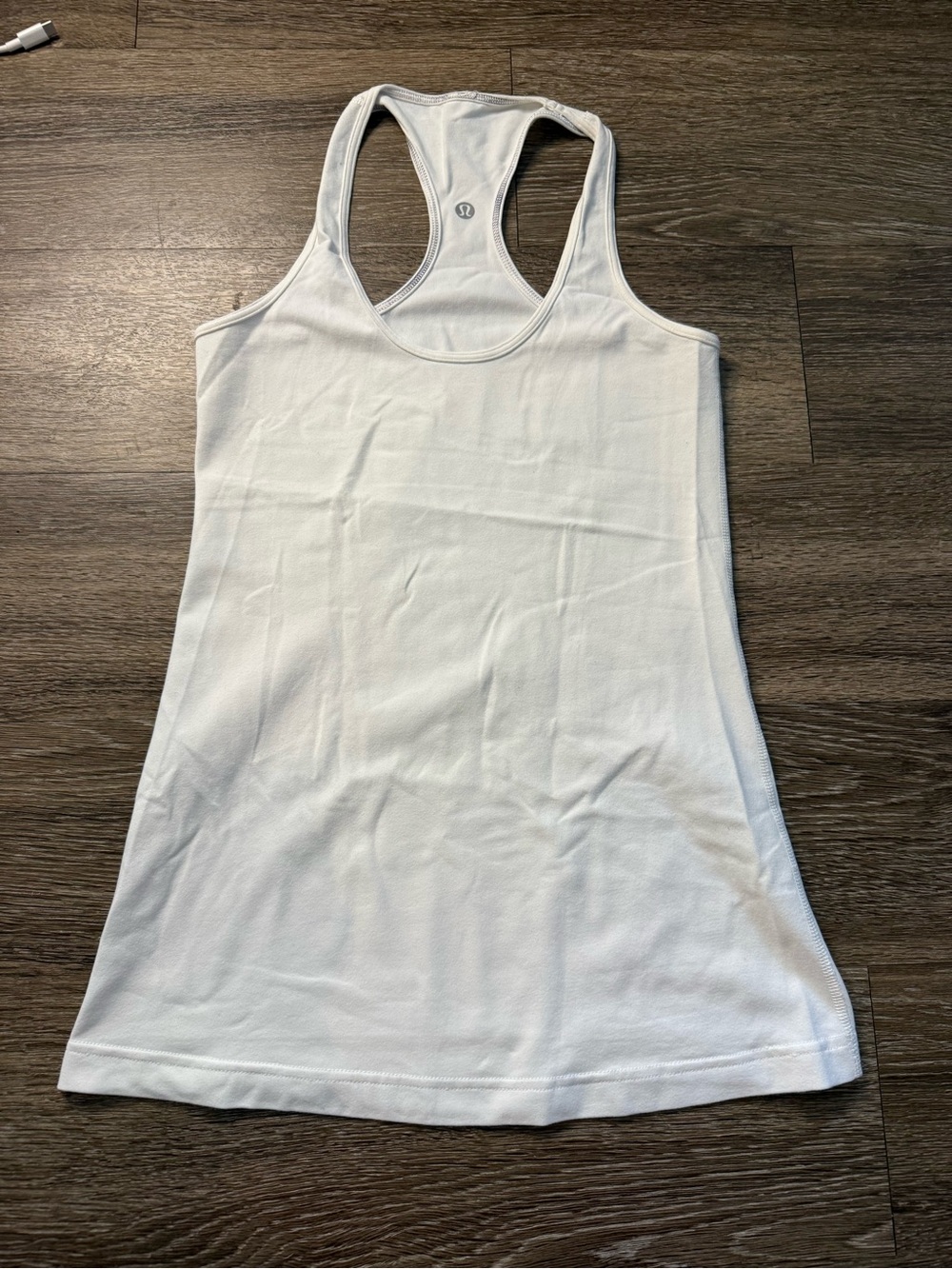 Lululemon Cool Racerback White - Picture 3 of 5